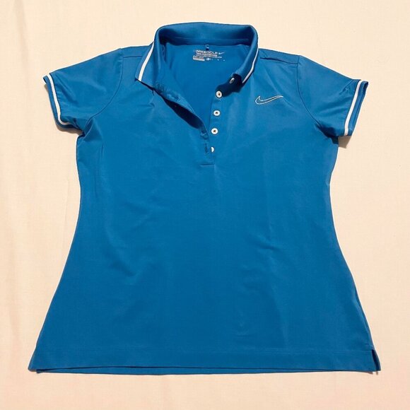 Nike Golf Dri Fit Tour Performance Womens Size Medium Short Sleeve Polo Shirt - Picture 16 of 16